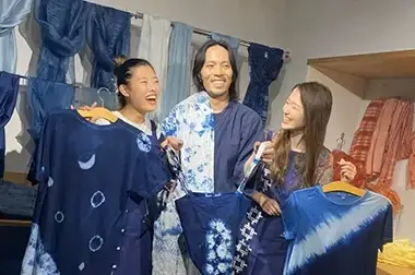 毎月週末開催！藍染体験