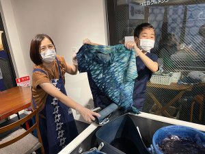 12月の藍染体験のお知らせ