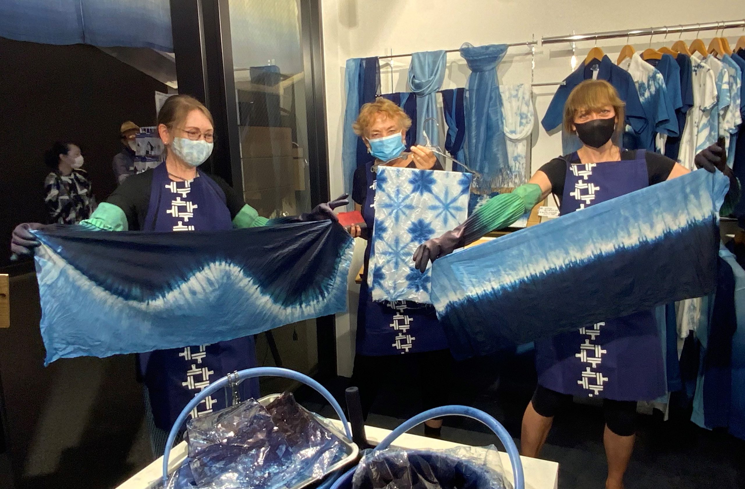 7月の藍染体験